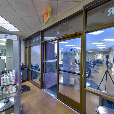Hair & Make Up Area