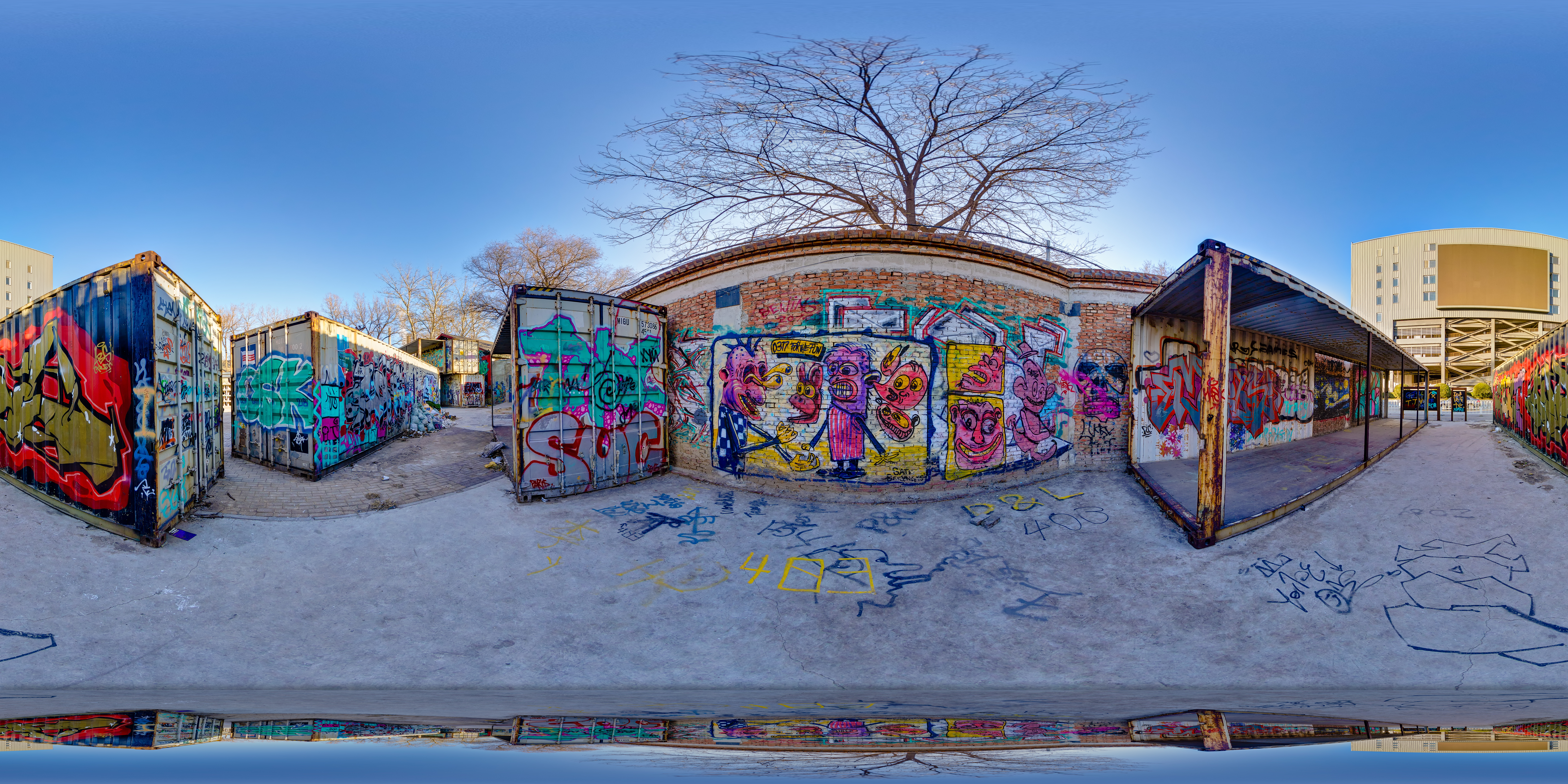 Graffiti Walls Block 1