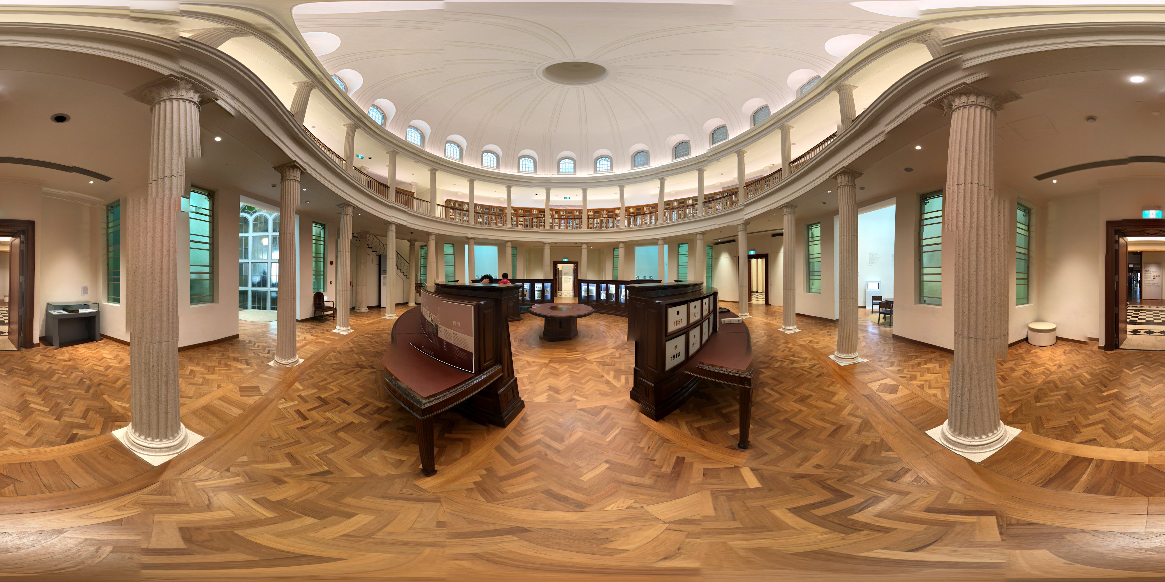 Grand Interior For Art Exhibits