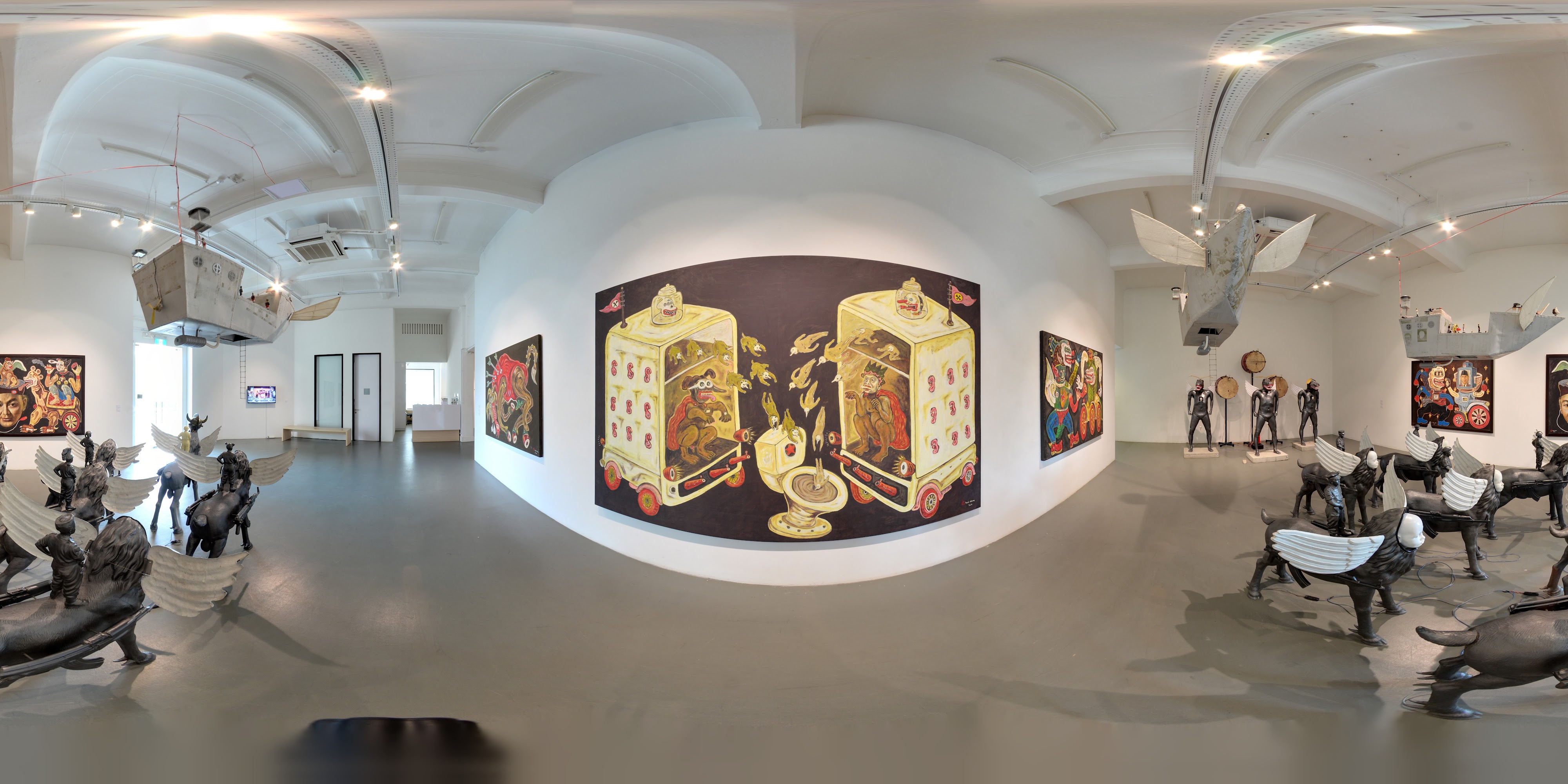 Art Gallery Interior Display