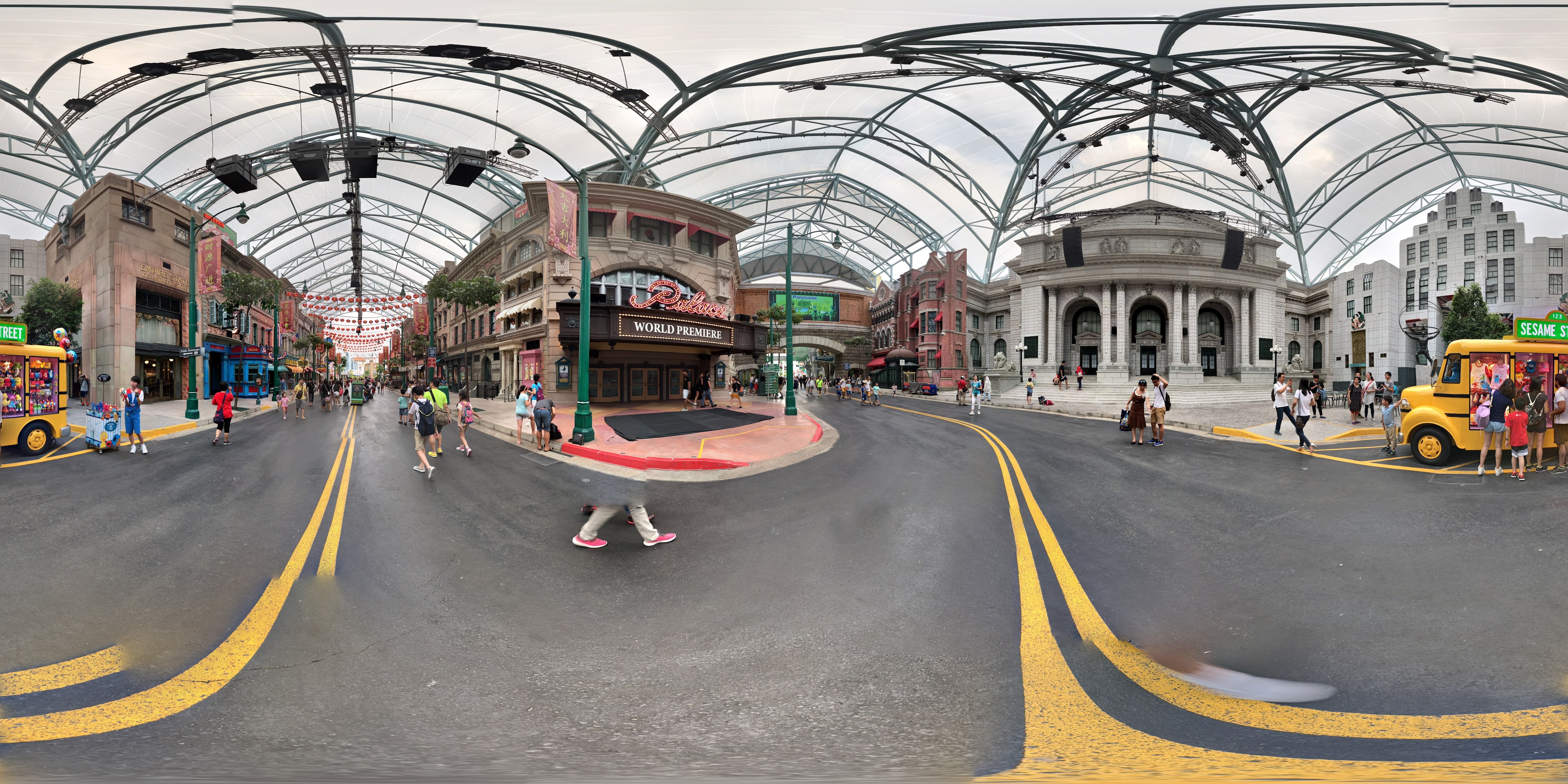 Vibrant Streets and Architecture