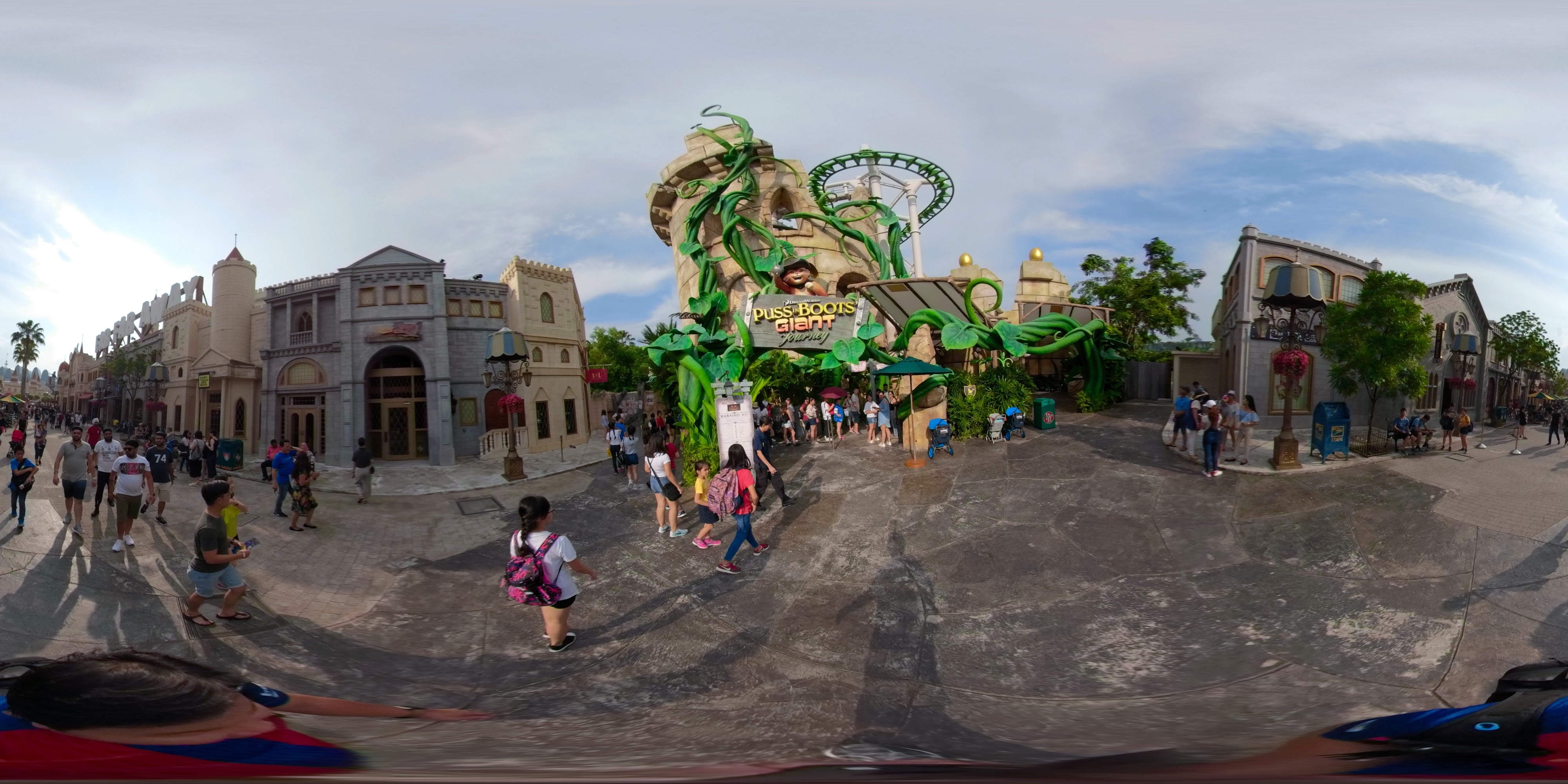 Adventurous Ride Through Whimsical Streets