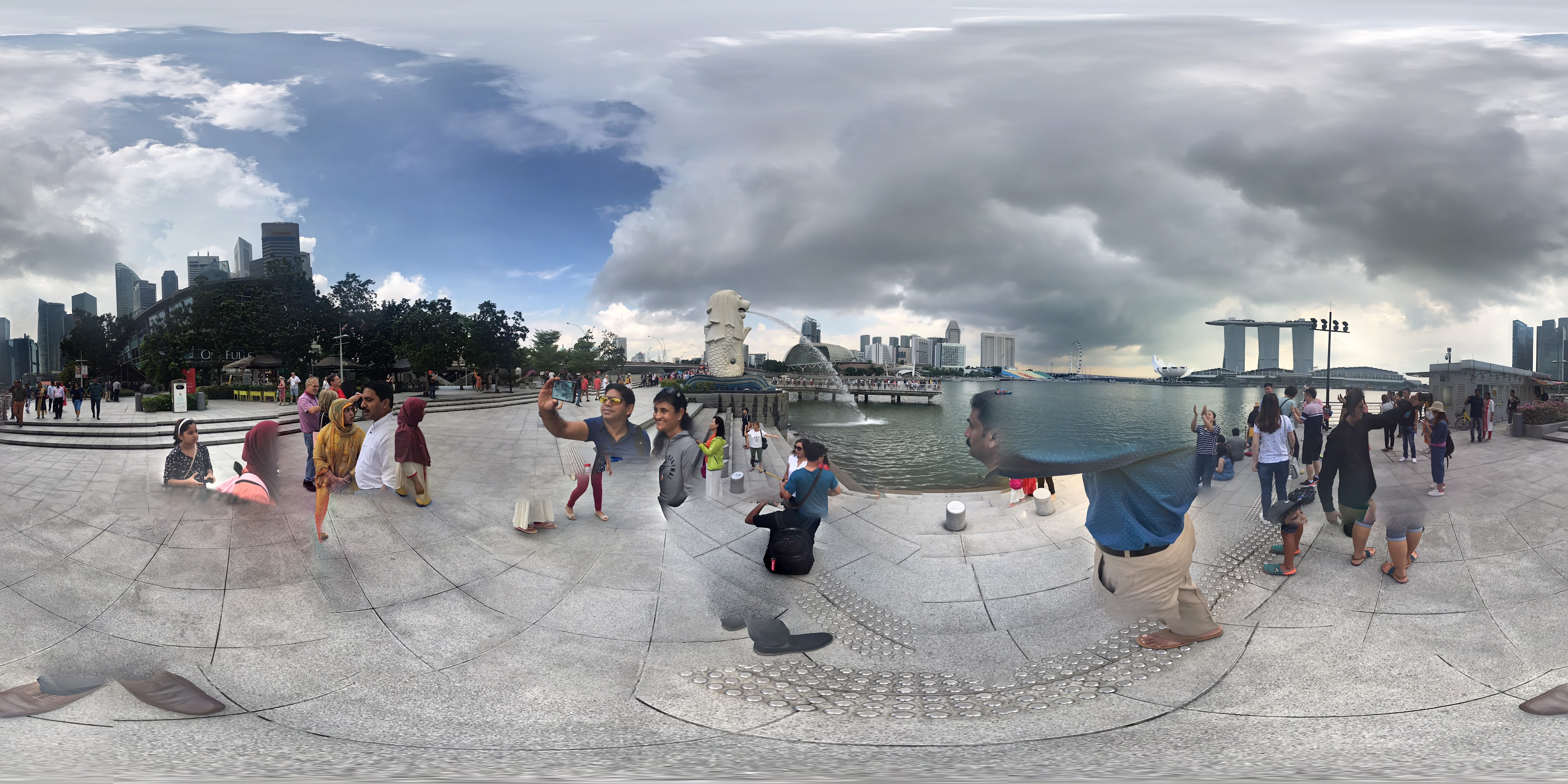 Historic Statues In Cityscape.