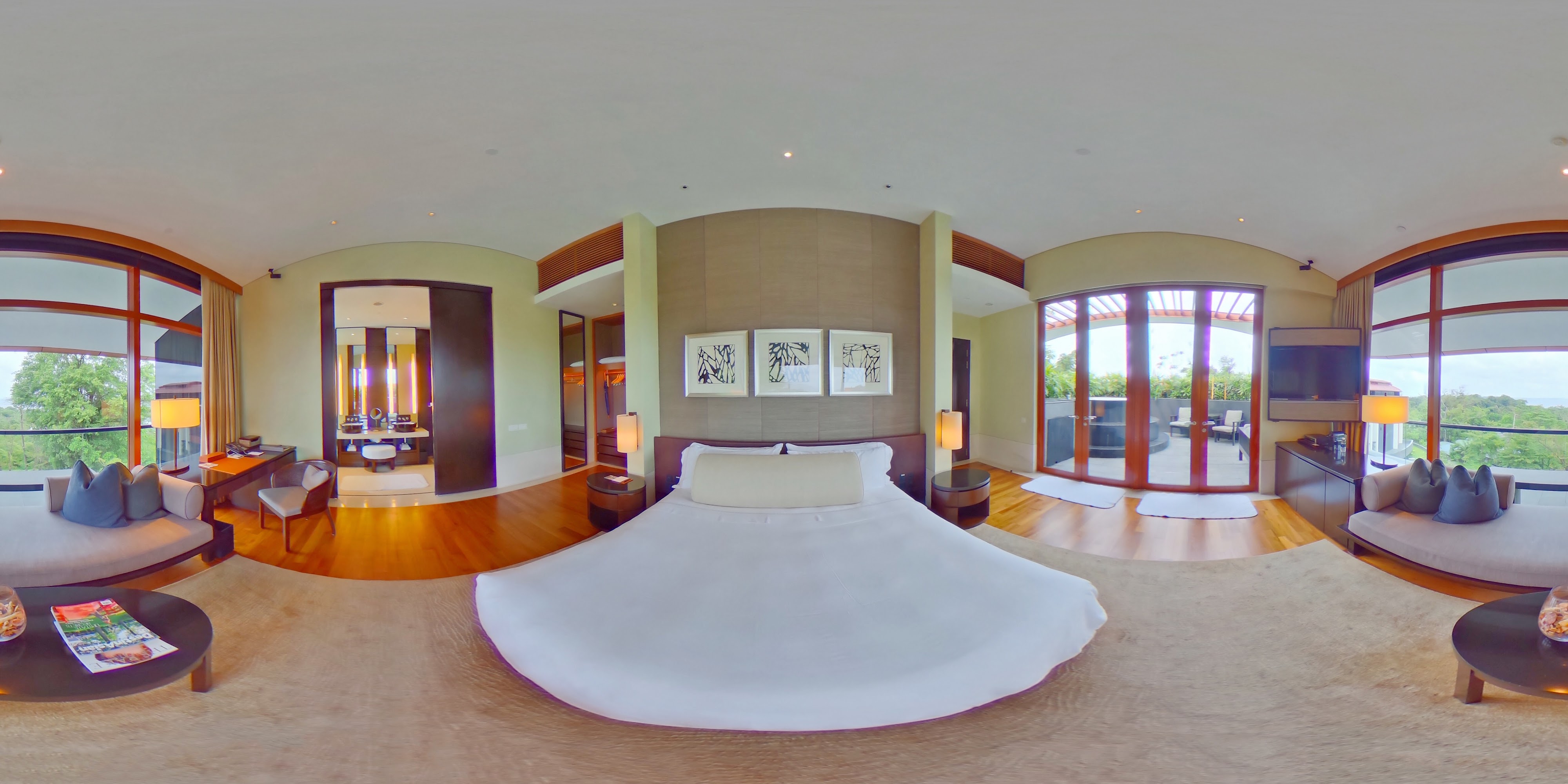 Luxurious Resort Suite Interior