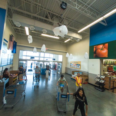 Walmart Entrance Lobby