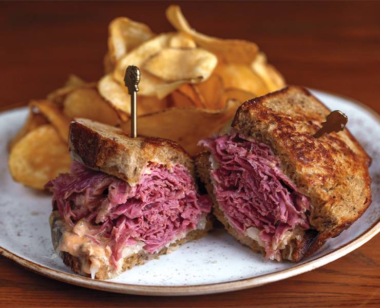 Corned Beef Brisket Reuben