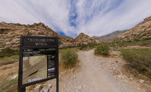 Las Vegas Petroglyph Wall